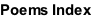 Poems Index